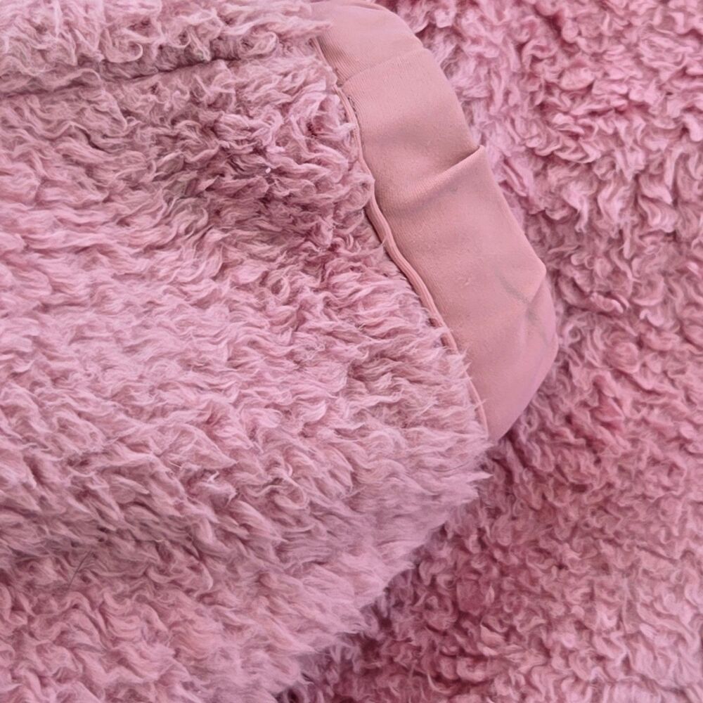 Vineyard Vines Sweatshirt Women M High Pile Teddy Pullover 1/2 Zip Sherpa Fleece - Picture 7 of 10
